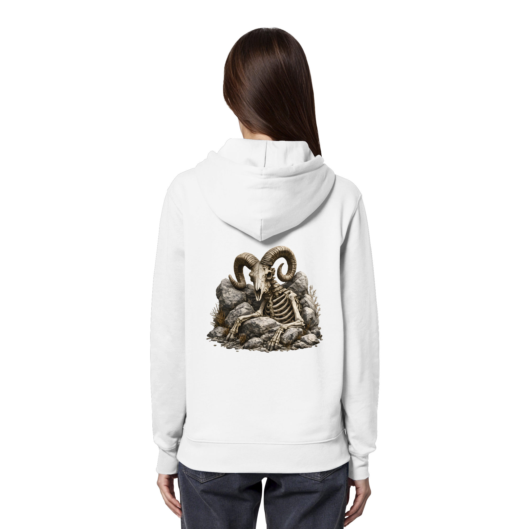 Tiefenblick Skelett Fun  - Organic Hoodie