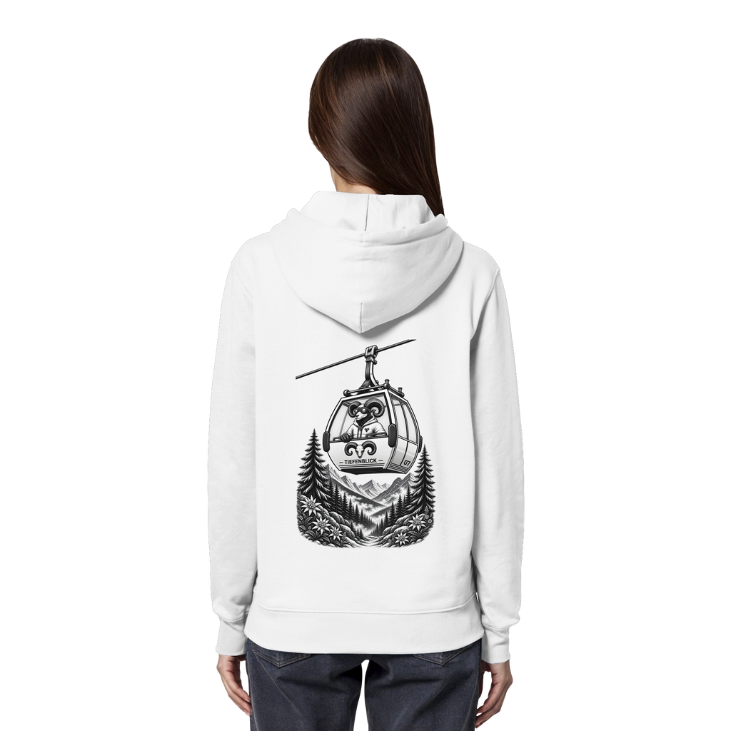 Tiefenblick Gondel Fun  - Organic Hoodie
