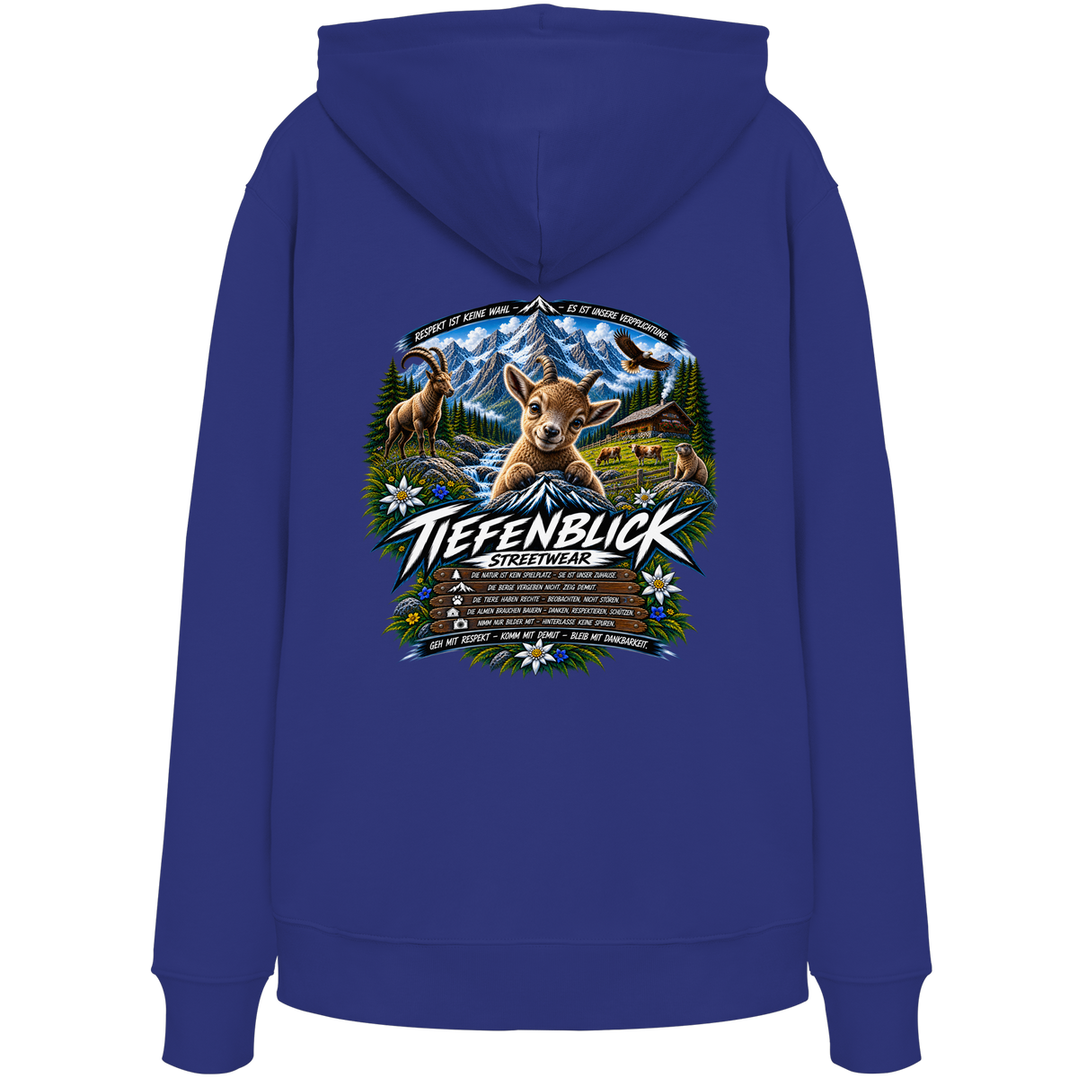 Tiefenblick Respekt Edition - Organic Hoodie