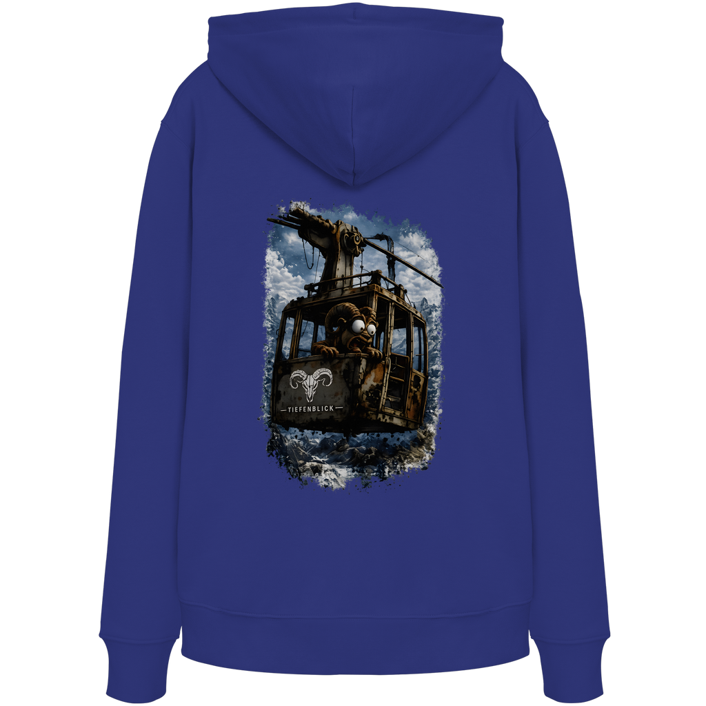 Tiefenblick Gondel Adrenalin Fun - Organic Hoodie