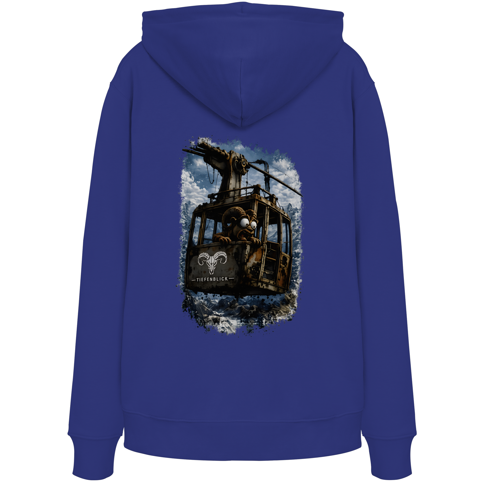 Tiefenblick Gondel Adrenalin Fun - Organic Hoodie