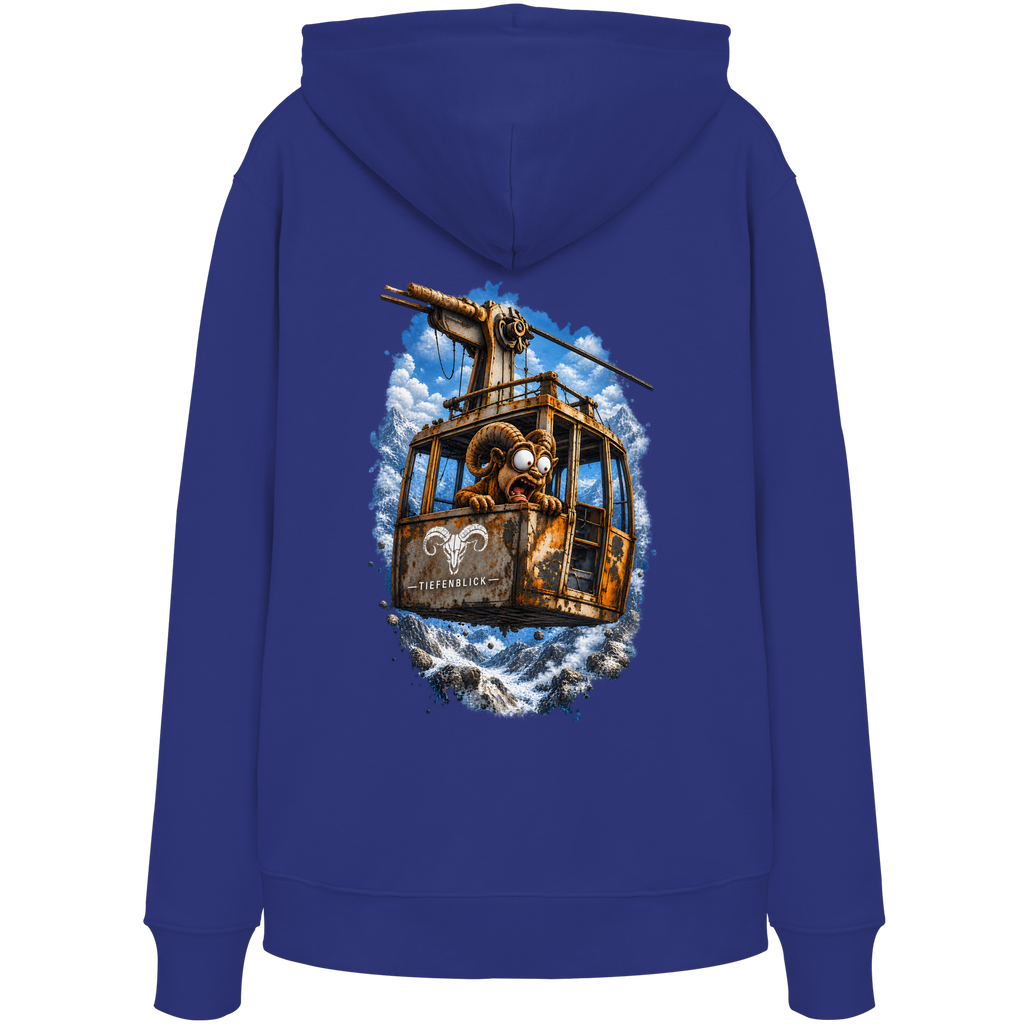 Tiefenblick Adrenalin Gondel Fun - Organic Hoodie