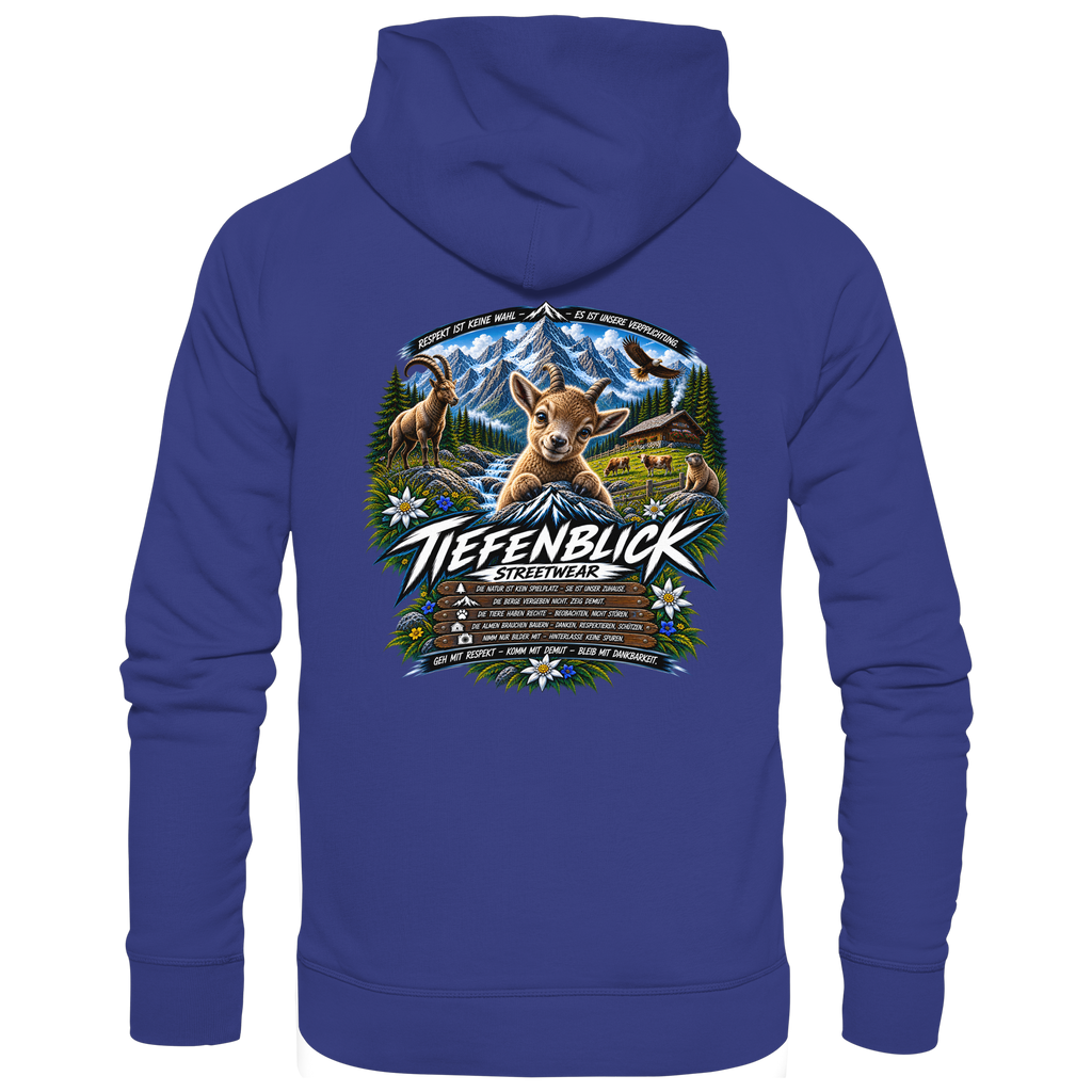 Tiefenblick Respekt Edition - Organic Hoodie