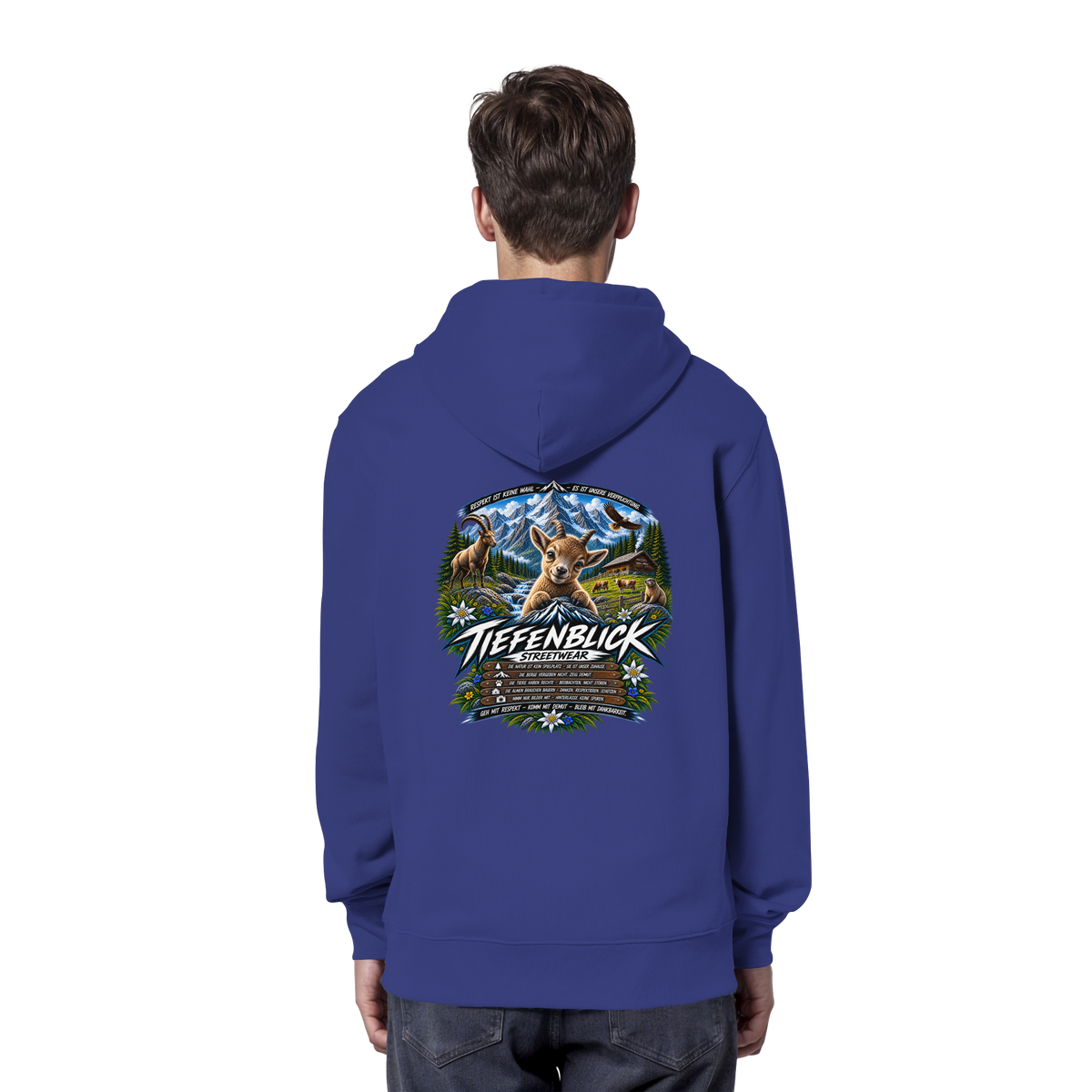 Tiefenblick Respekt Edition - Organic Hoodie