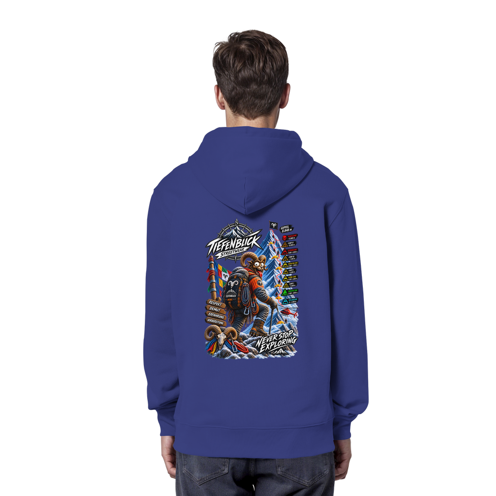 Tiefenblick Todeszone Fun - Organic Hoodie