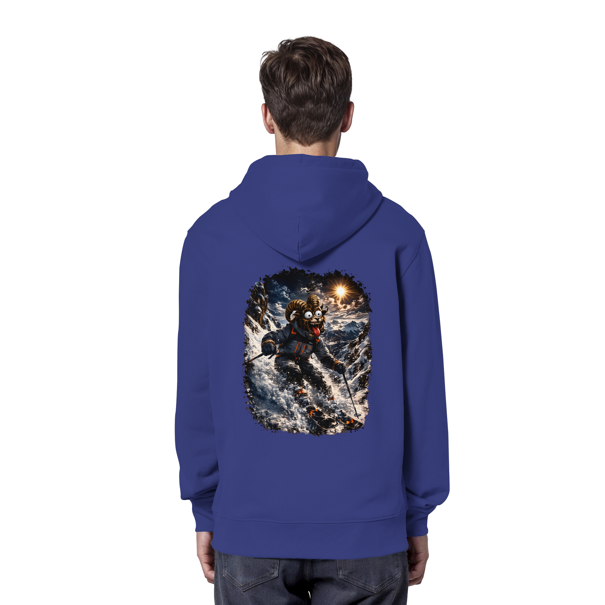 Tiefenblick Ski - Organic Hoodie