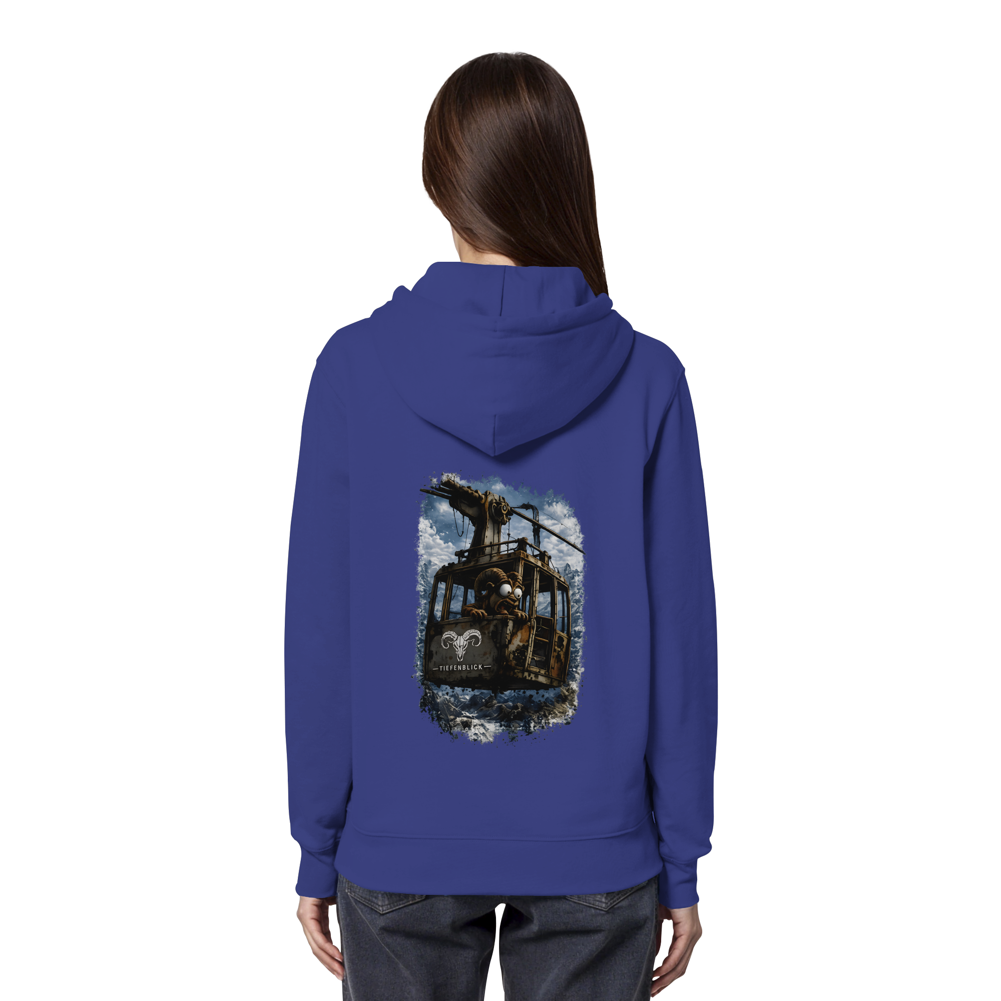 Tiefenblick Gondel Adrenalin Fun - Organic Hoodie