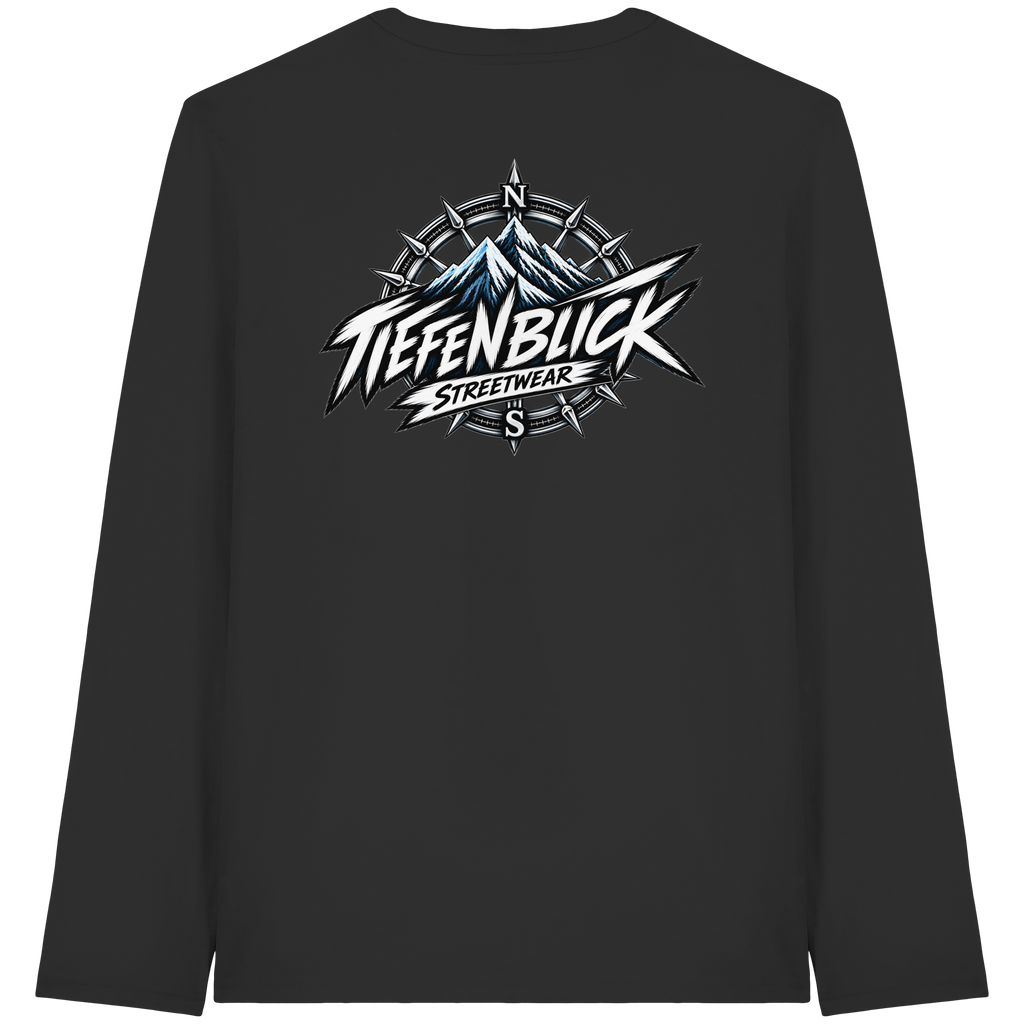 Tiefenblick True North Edition - Organic Longsleeve T-Shirt