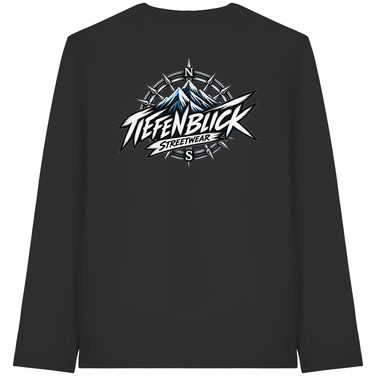 Tiefenblick True North Edition - Organic Longsleeve T-Shirt