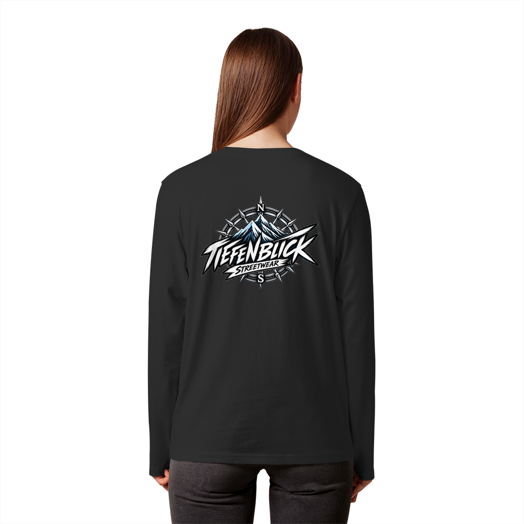 Tiefenblick True North Edition - Organic Longsleeve T-Shirt