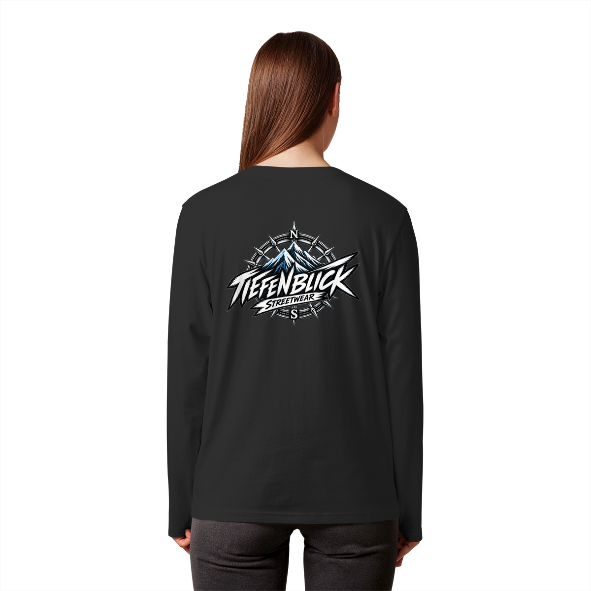 Tiefenblick True North Edition - Organic Longsleeve T-Shirt