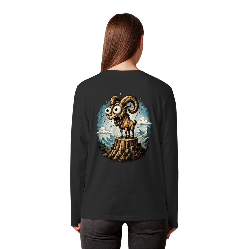 Tiefenblick Tiefe Fun - Organic Longsleeve T-Shirt