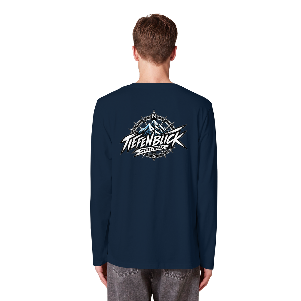 Tiefenblick True North Edition - Organic Longsleeve T-Shirt