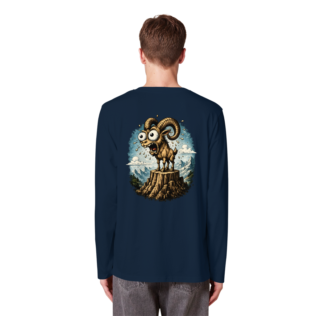 Tiefenblick Tiefe Fun - Organic Longsleeve T-Shirt