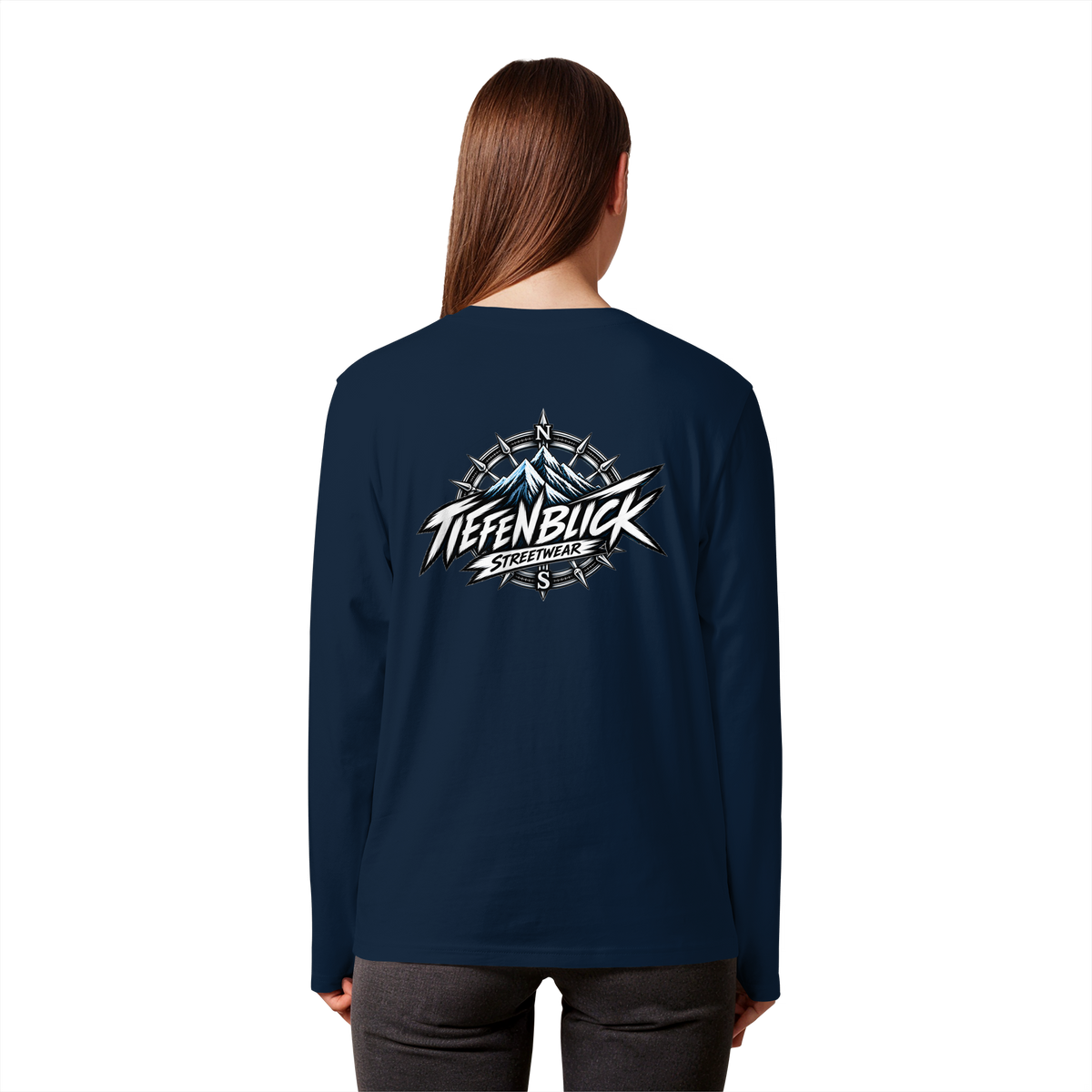 Tiefenblick True North Edition - Organic Longsleeve T-Shirt
