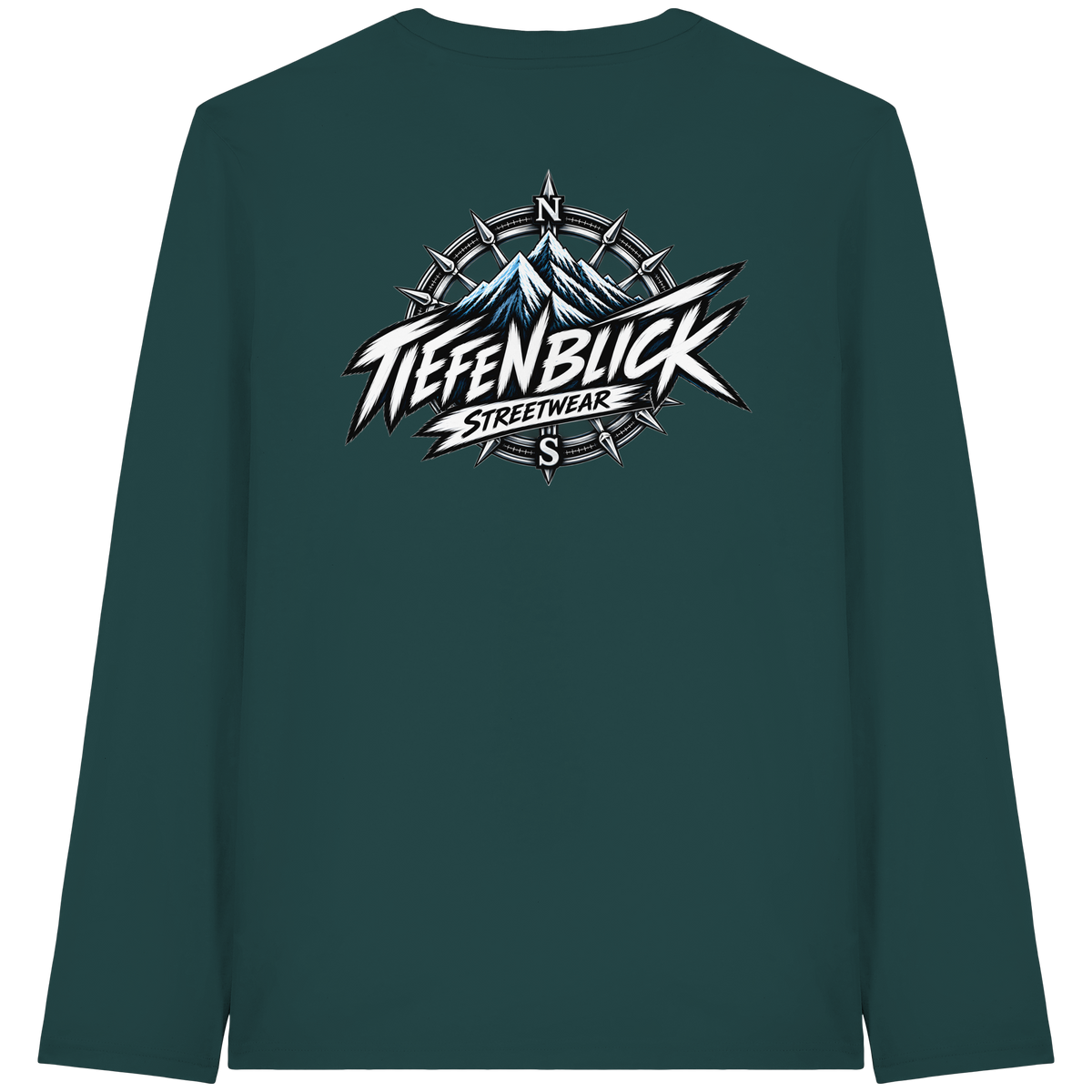 Tiefenblick True North Edition - Organic Longsleeve T-Shirt