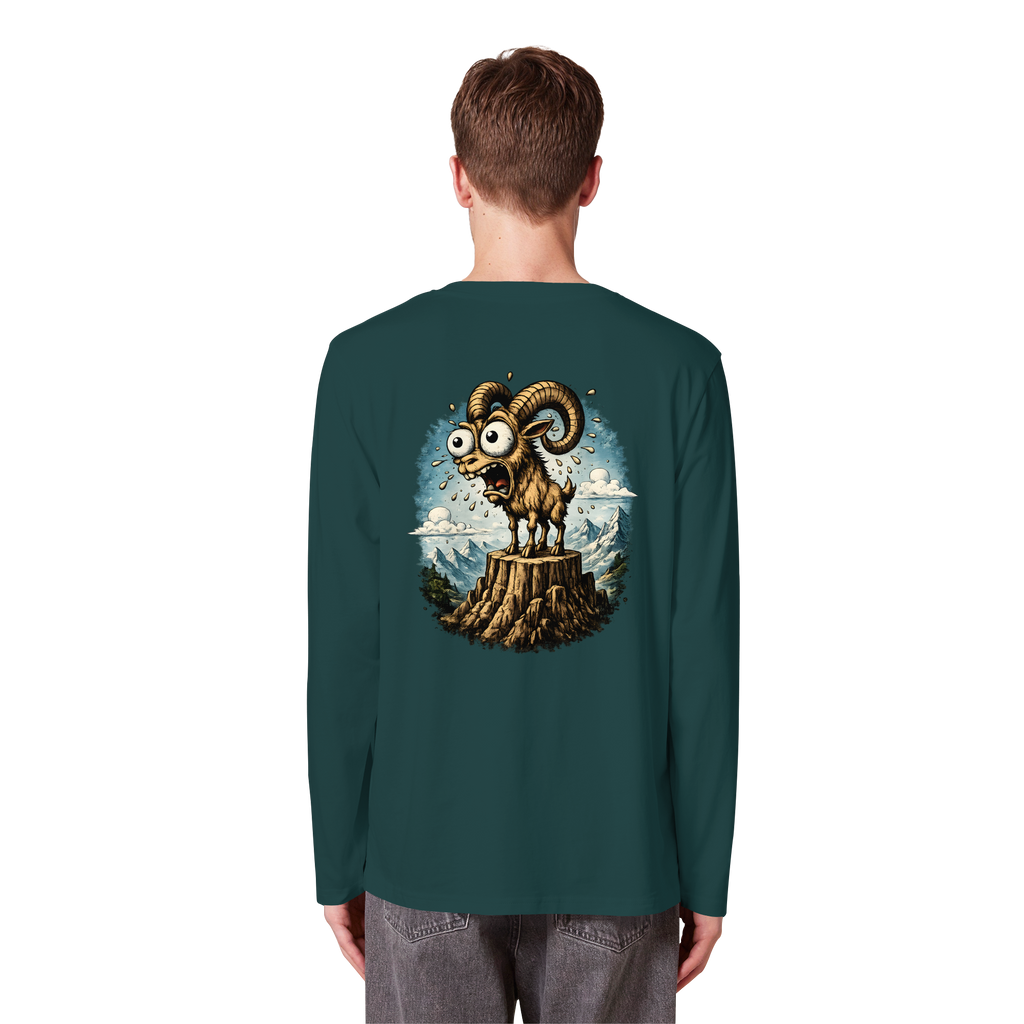 Tiefenblick Tiefe Fun - Organic Longsleeve T-Shirt