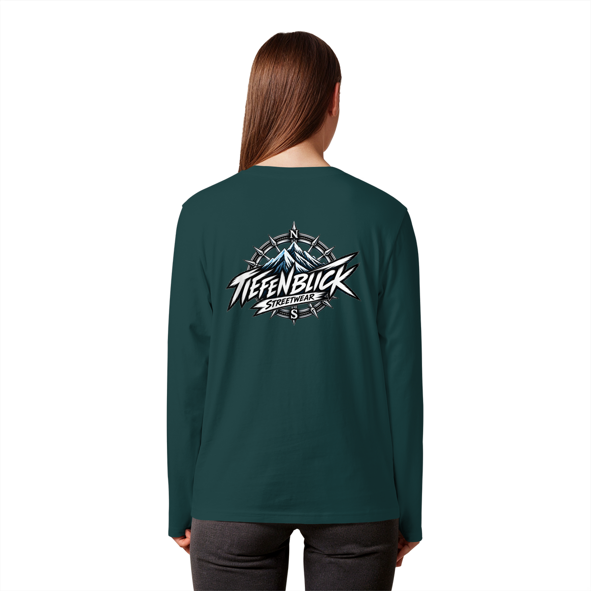 Tiefenblick True North Edition - Organic Longsleeve T-Shirt