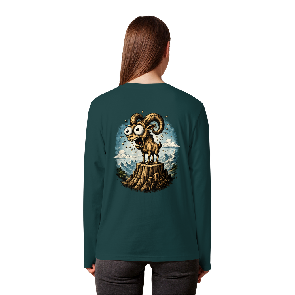 Tiefenblick Tiefe Fun - Organic Longsleeve T-Shirt