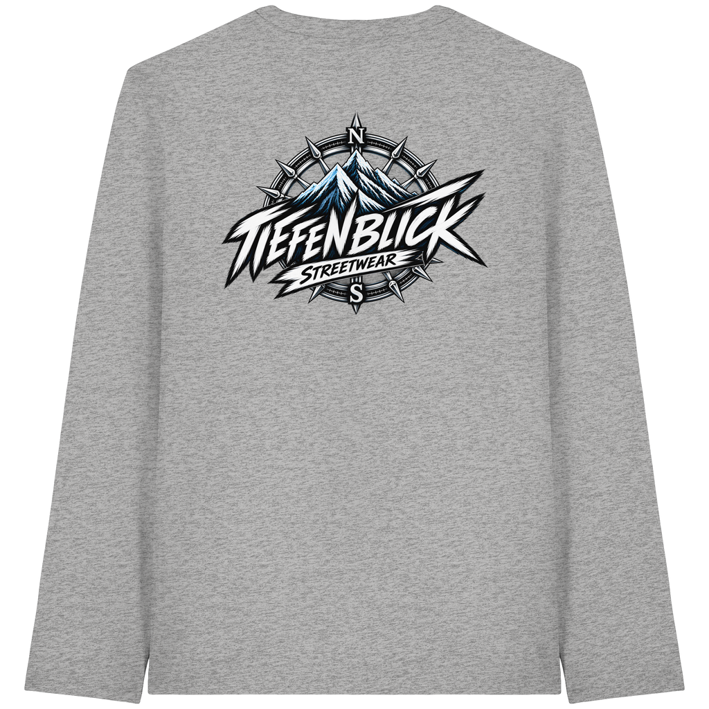 Tiefenblick True North Edition - Organic Longsleeve T-Shirt