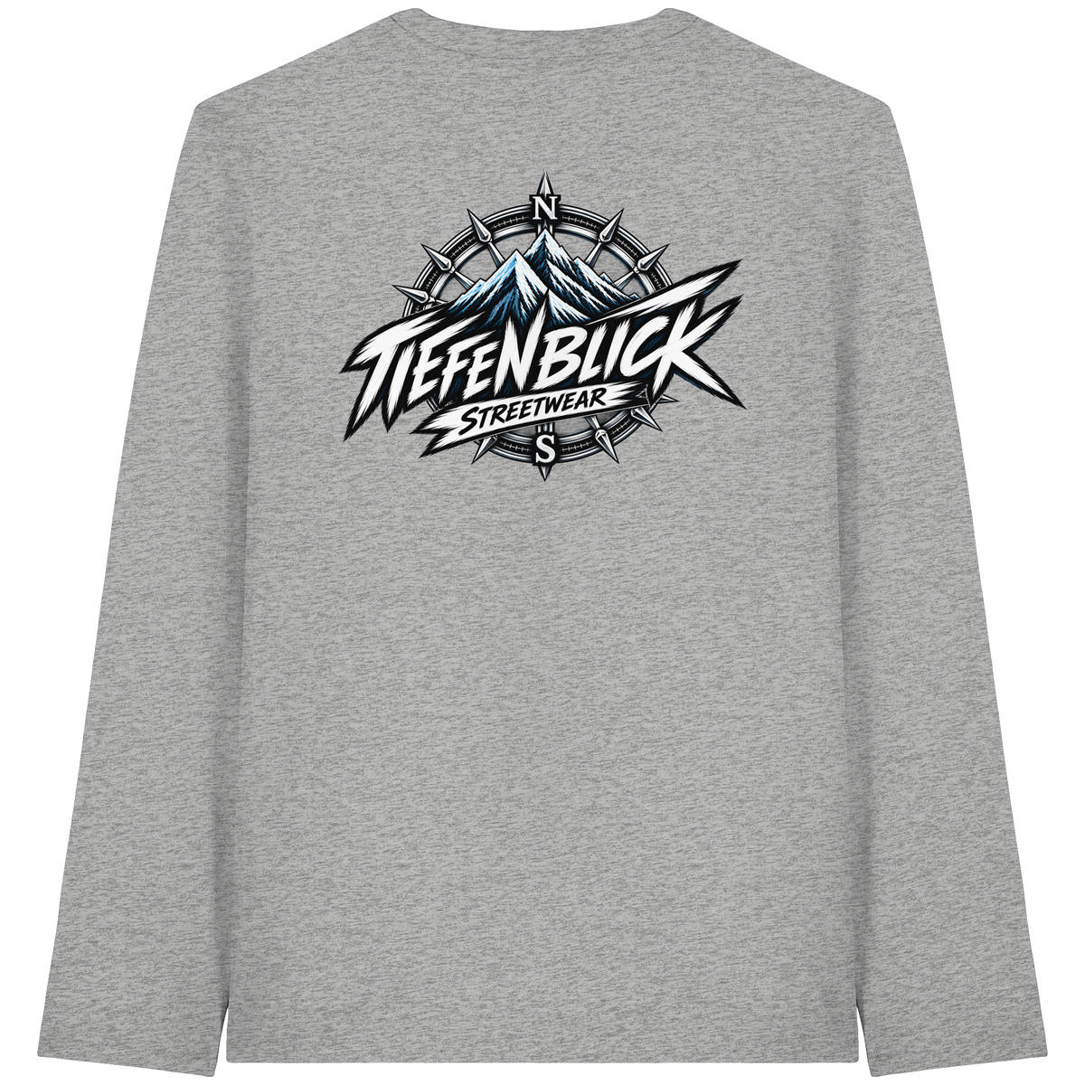 Tiefenblick True North Edition - Organic Longsleeve T-Shirt