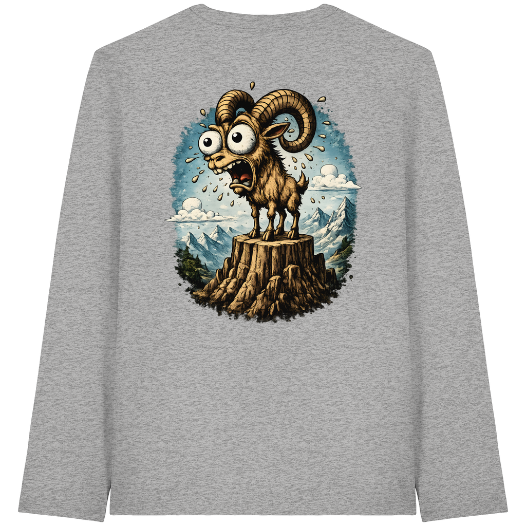 Tiefenblick Tiefe Fun - Organic Longsleeve T-Shirt