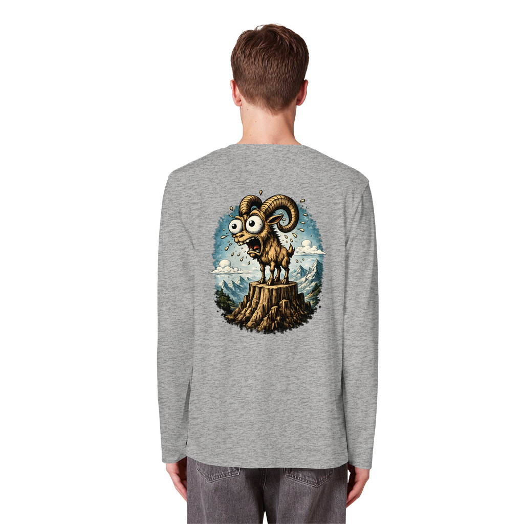Tiefenblick Tiefe Fun - Organic Longsleeve T-Shirt