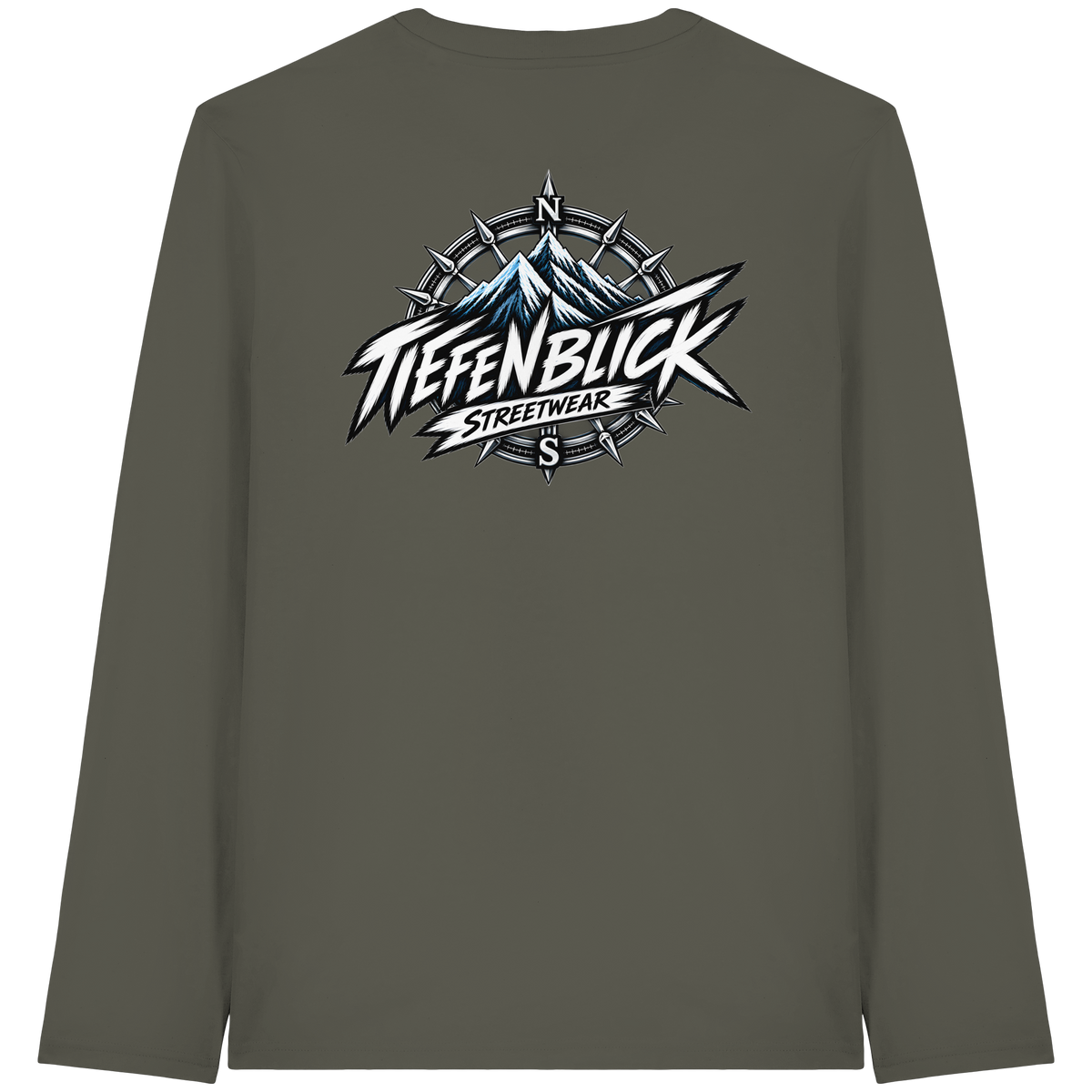 Tiefenblick True North Edition - Organic Longsleeve T-Shirt
