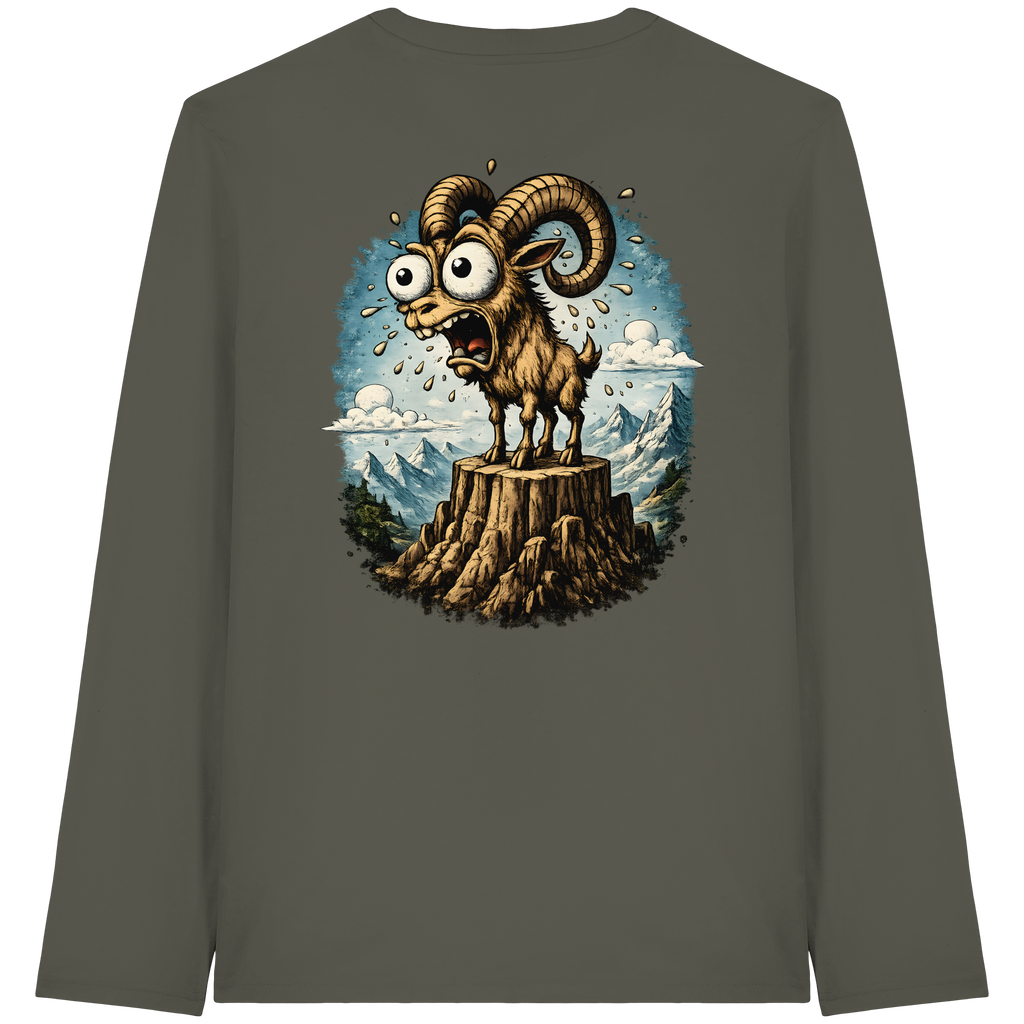 Tiefenblick Tiefe Fun - Organic Longsleeve T-Shirt