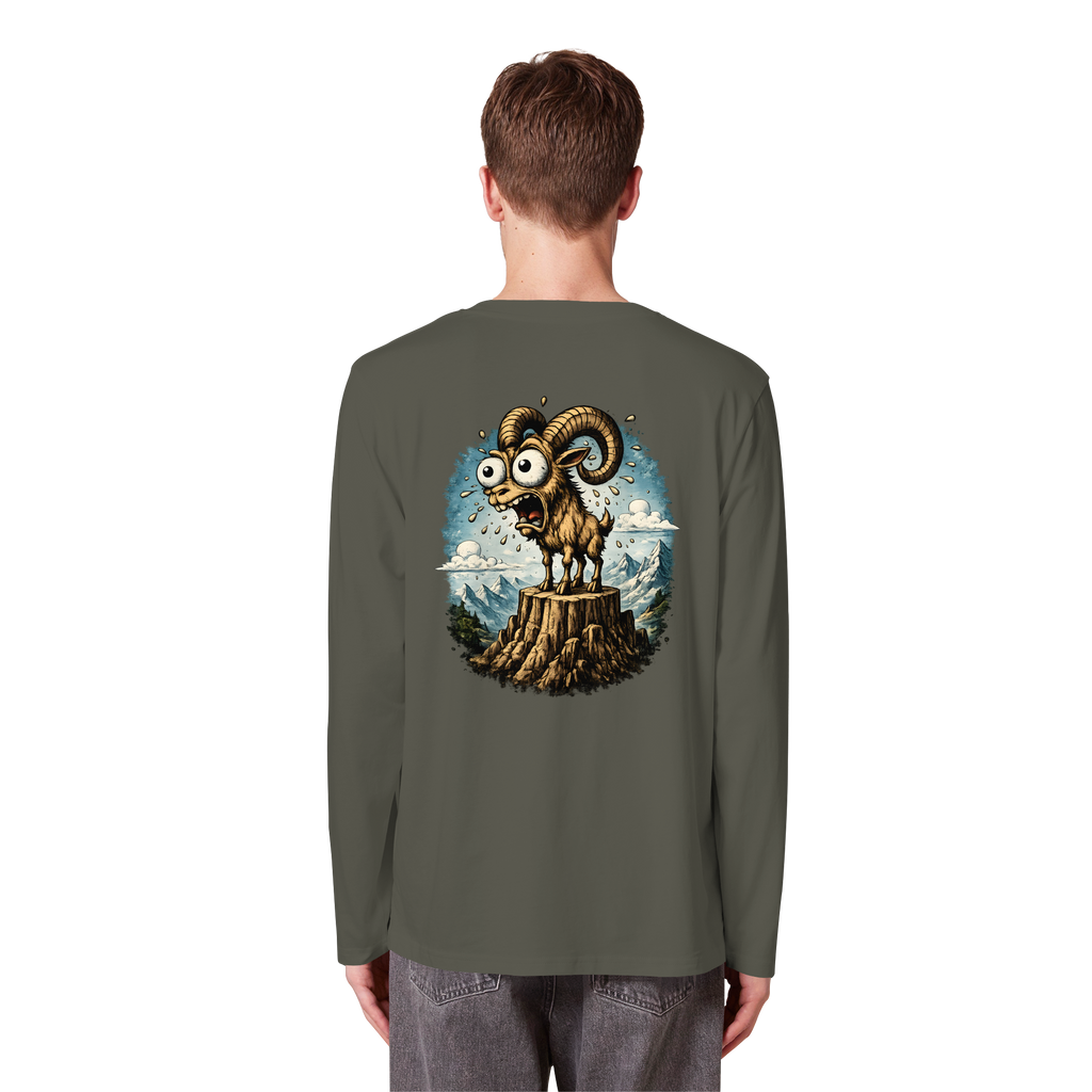 Tiefenblick Tiefe Fun - Organic Longsleeve T-Shirt
