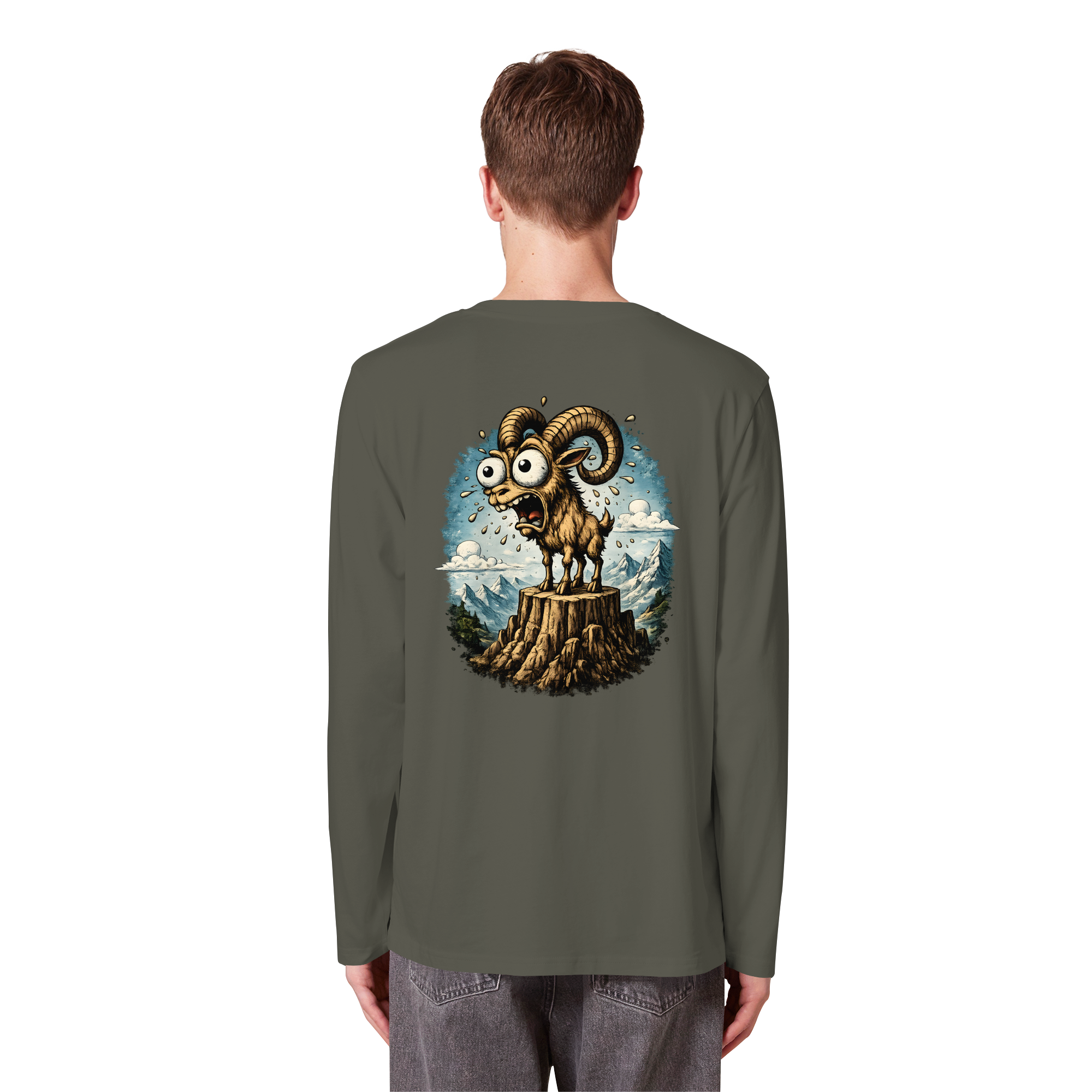 Tiefenblick Tiefe Fun - Organic Longsleeve T-Shirt