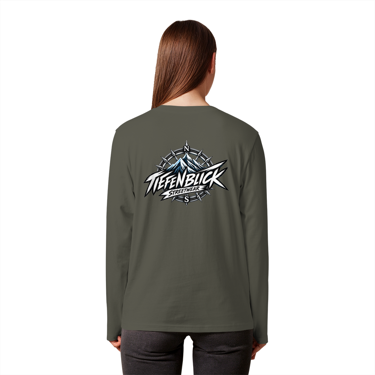 Tiefenblick True North Edition - Organic Longsleeve T-Shirt