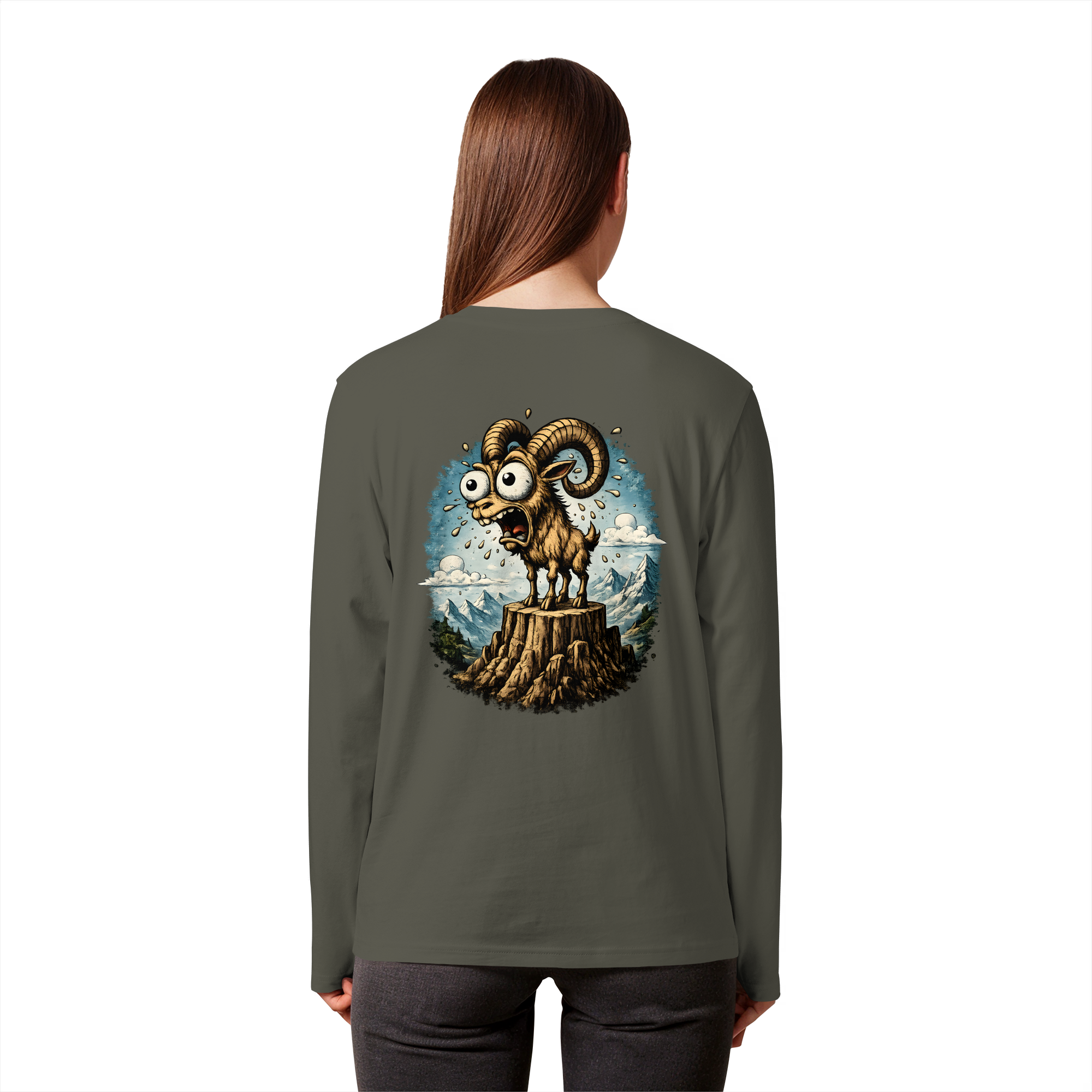 Tiefenblick Tiefe Fun - Organic Longsleeve T-Shirt