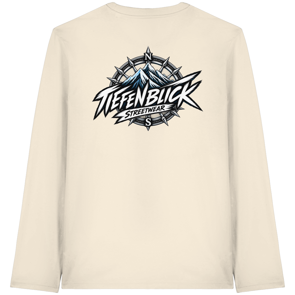 Tiefenblick True North Edition - Organic Longsleeve T-Shirt