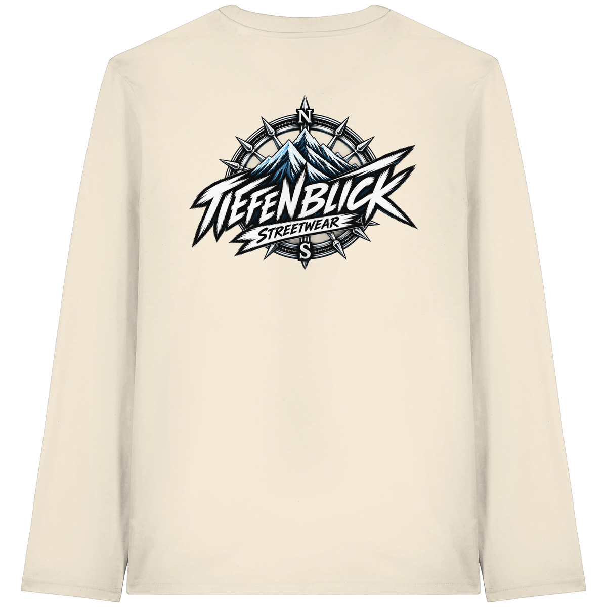 Tiefenblick True North Edition - Organic Longsleeve T-Shirt