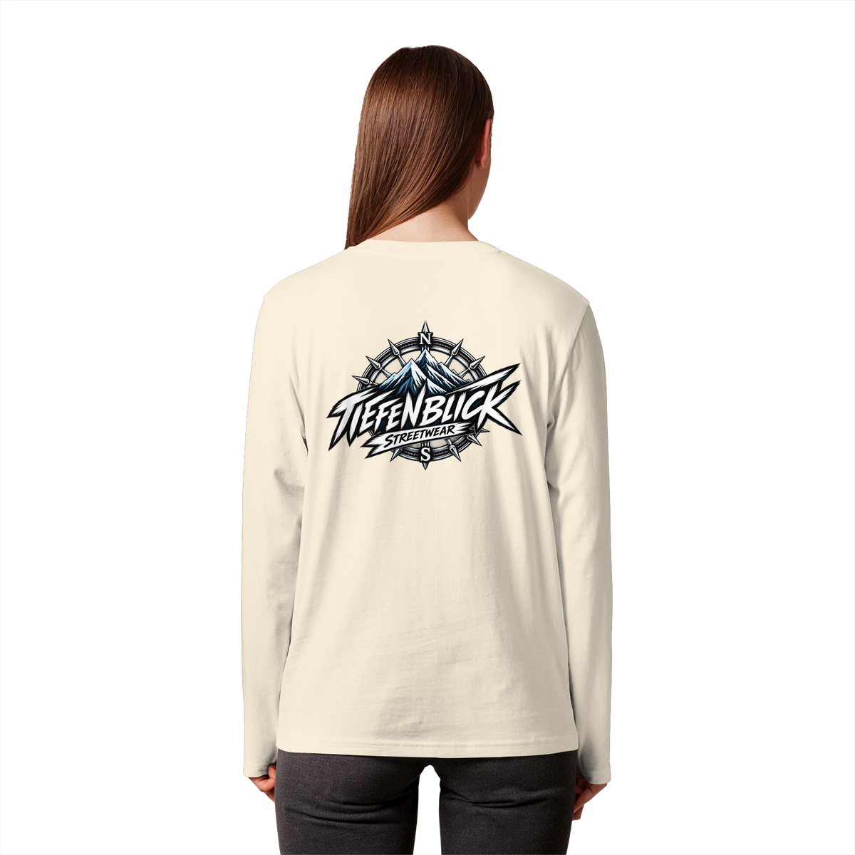 Tiefenblick True North Edition - Organic Longsleeve T-Shirt