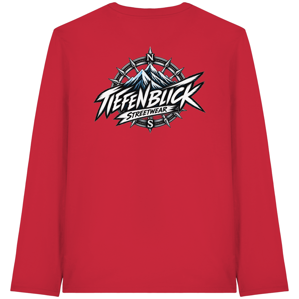 Tiefenblick True North Edition - Organic Longsleeve T-Shirt