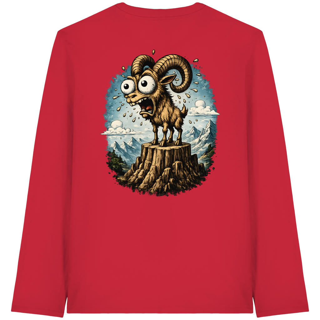 Tiefenblick Tiefe Fun - Organic Longsleeve T-Shirt