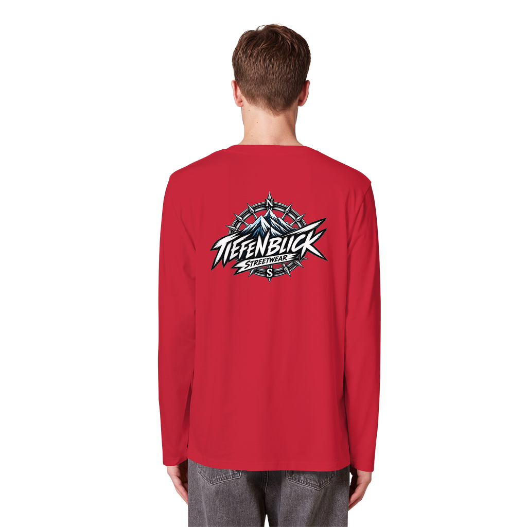 Tiefenblick True North Edition - Organic Longsleeve T-Shirt