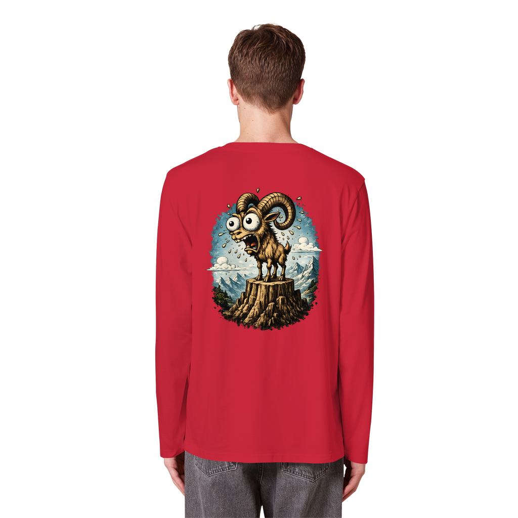 Tiefenblick Tiefe Fun - Organic Longsleeve T-Shirt