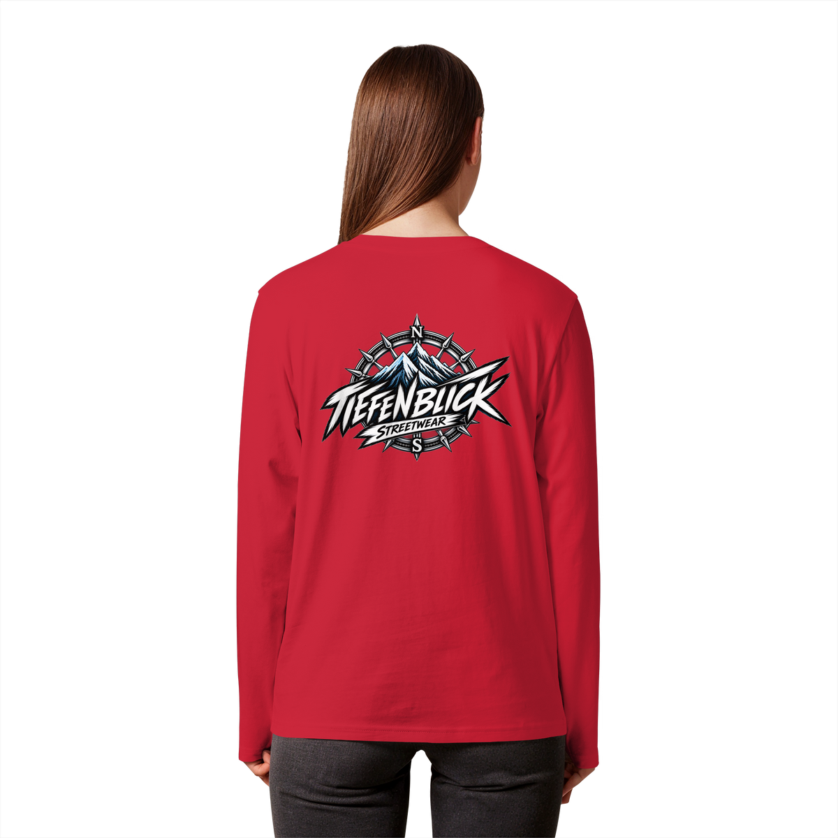 Tiefenblick True North Edition - Organic Longsleeve T-Shirt