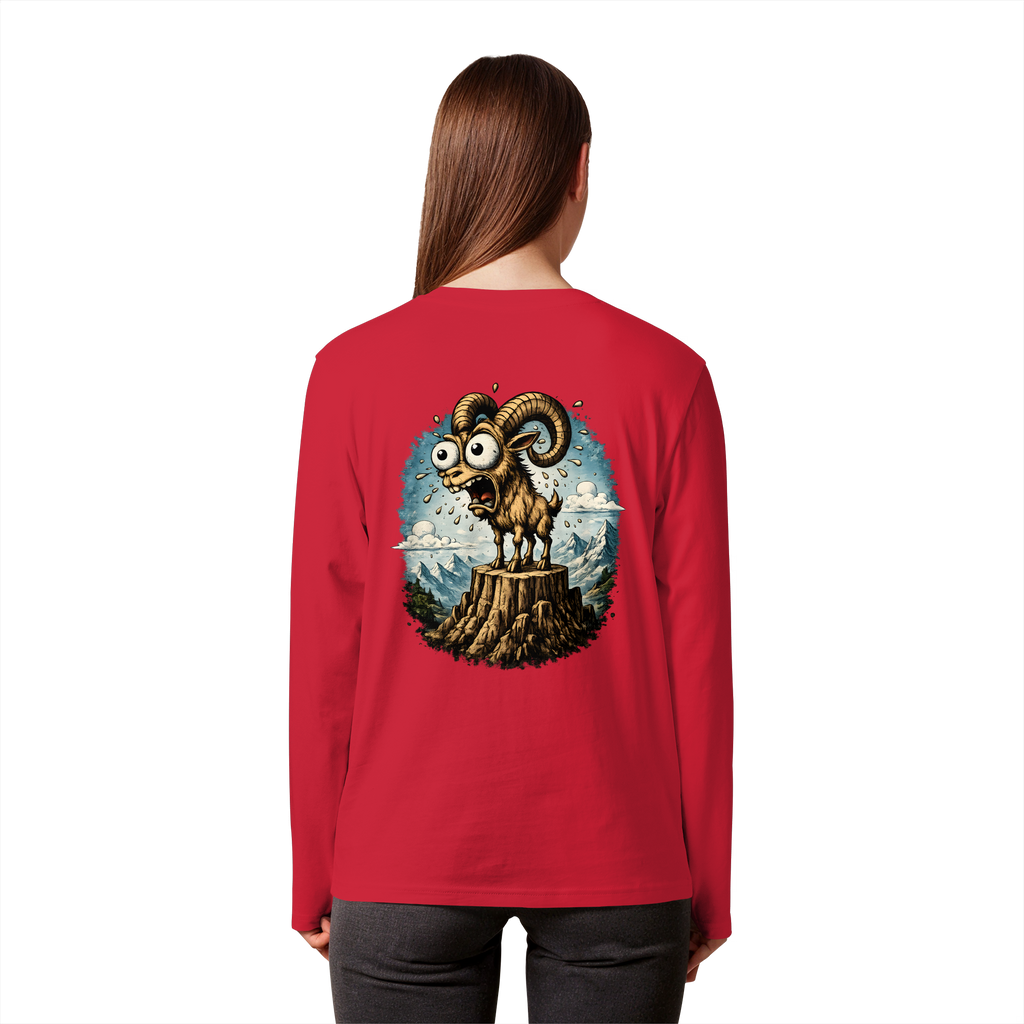Tiefenblick Tiefe Fun - Organic Longsleeve T-Shirt