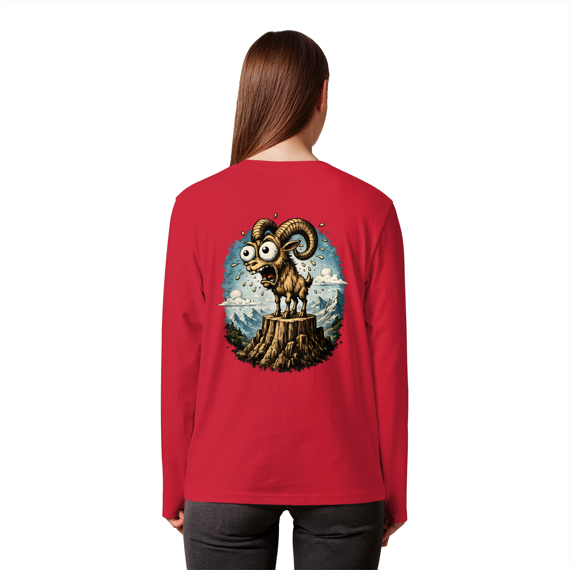 Tiefenblick Tiefe Fun - Organic Longsleeve T-Shirt