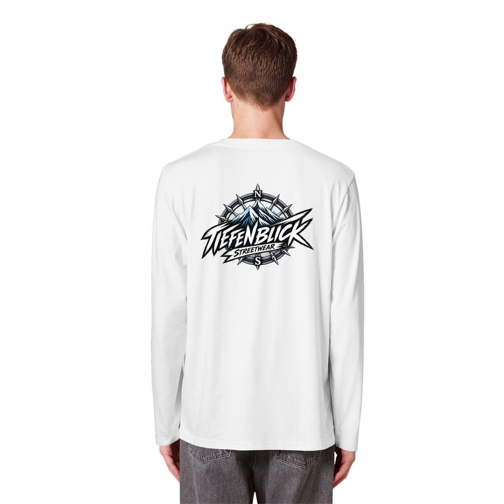 Tiefenblick True North Edition - Organic Longsleeve T-Shirt