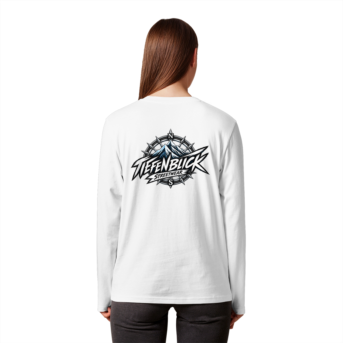 Tiefenblick True North Edition - Organic Longsleeve T-Shirt