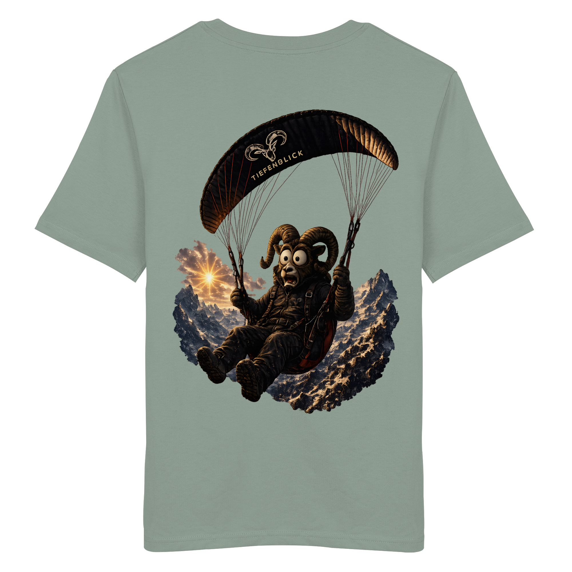 Tiefenblick Paraglider  - Organic Shirt