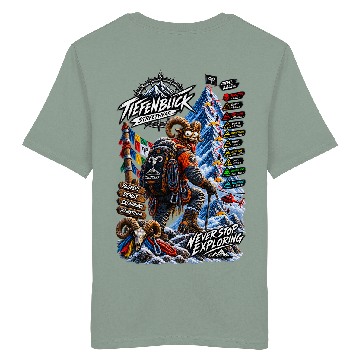 Tiefenblick Todeszone Fun - Organic Shirt