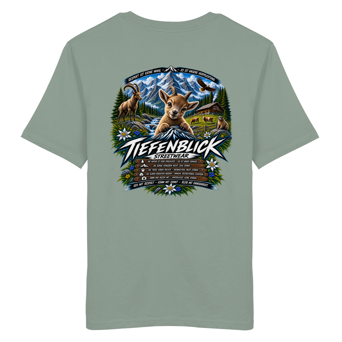 Tiefenblick Respekt Edition - Organic Shirt