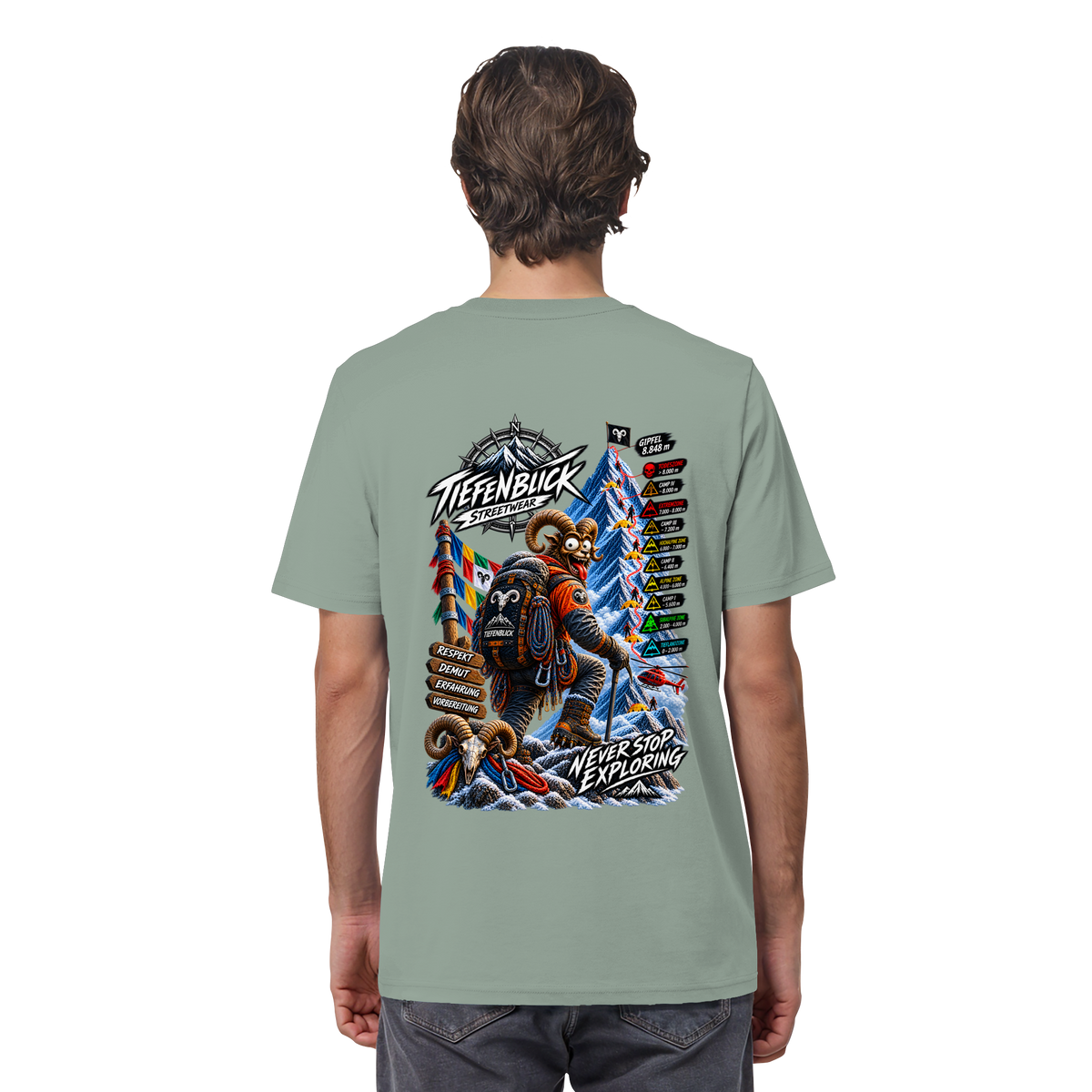 Tiefenblick Todeszone Fun - Organic Shirt