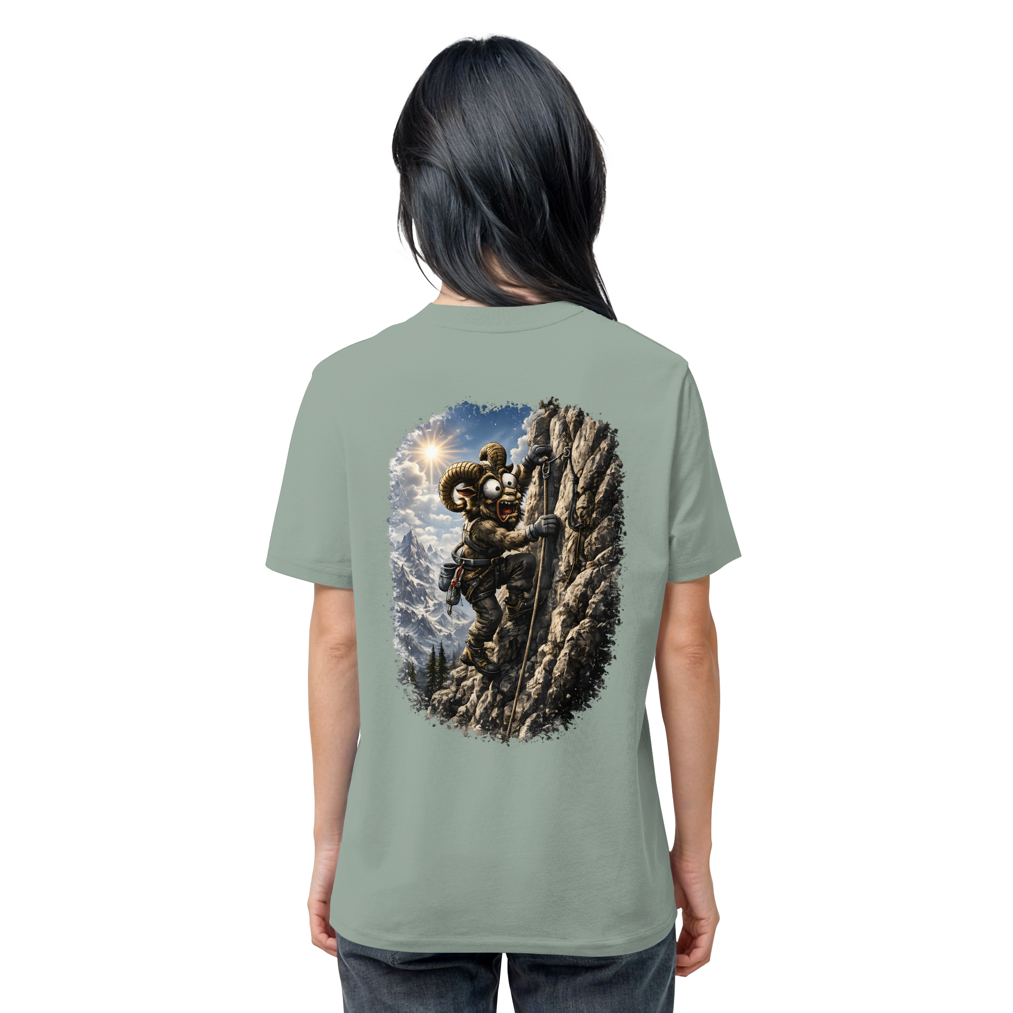 Tiefenblick Klettern - Organic Shirt